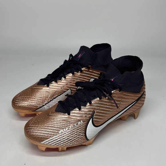 New Men’s Nike Zoom Superfly 9 Elite FG Generation Pack Copper Soccer Cleats NIB - Picture 5 of 7